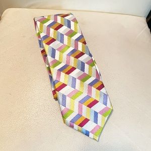 Paul Fredrick 100% Silk handmade Tie #46